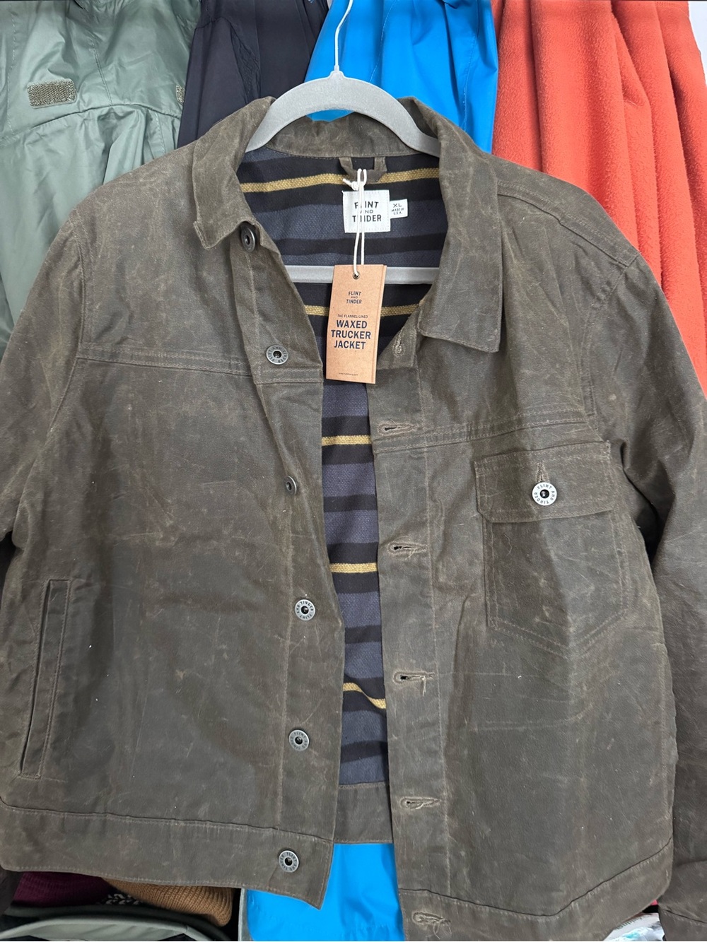 Flint and Tinder waxed jacket women’s